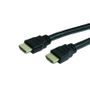 MediaRange HDMI-Kabel MediaRange 1.4 Gold Connector, 1, 5m, black, Ethernet