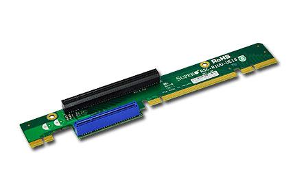 SUPERMICRO I/O (UIO) Slot + 1 PCI-E (x16) - Left Side (RSC-R1UU-UE16)