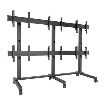 Chief Gulv Videovegg 3x2 Large Mobil Universal Sort Max 6x56 Kg (LVM3X2U)