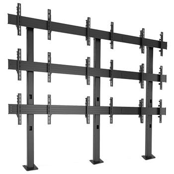 Chief Gulv Videovegg 3x3 Large Universal Sort Max 9x45 Kg Bolt Down (LBM3X3U)