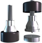 SOUNDCARE SuperSpike 4, Standard, M8, 4-pack, black/chrome