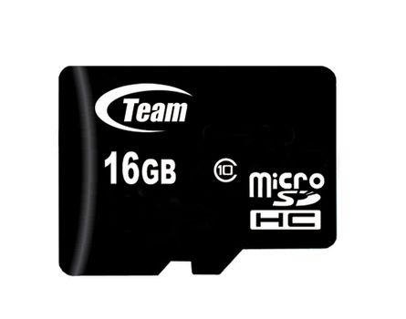 TEAM Flash card Micro-SD 16GB TeamGroup C10 (TUSDH16GCL1003)