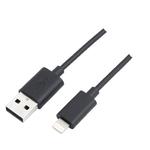 LOGILINK USB-Kabel to Lightning schwarz 1,0 m (UA0182)