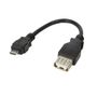 LOGILINK AU0030 - USB-Adapter Kabel- USB micro Typ B (M)