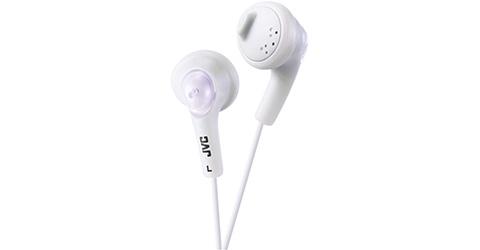 JVC BASIC GUMMY EARBUDS WHITE (HAF160W)