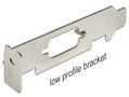 DELOCK Bracket Low Profile w/ D-Sub9