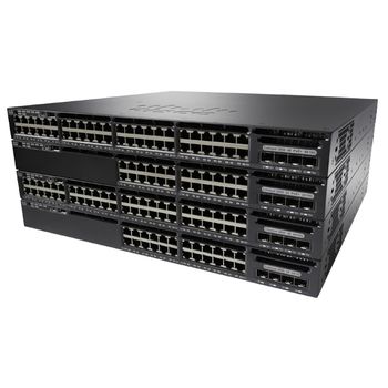 CISCO Switch/ Cat 3650 48p PoE 4x10G LAN Base (WS-C3650-48PQ-L)