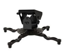 B-TECH MOUNTLOGIC - Heavy Duty Projector Ceiling Mount Black