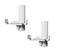 B-TECH BT77W Hvit, Veggfeste for høyttalere, Bredde fra 135mm til 280mm - 2 stk.