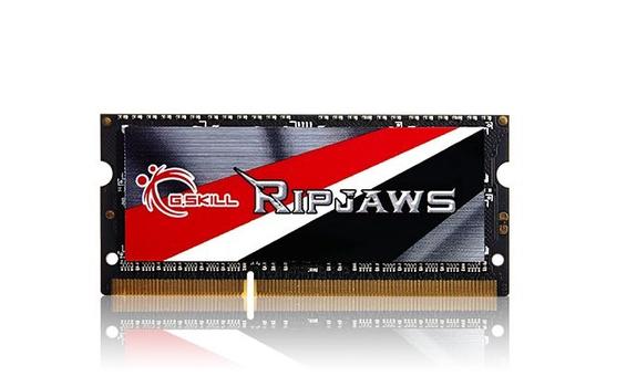 G.SKILL Ripjaws F3-1600C11D-8GRSL - DDR3L - sett - 8 GB: 2 x 4 GB - SO DIMM 204-pin - 1600 MHz / PC3-12800 - ikke-bufret (F3-1600C11D-8GRSL)