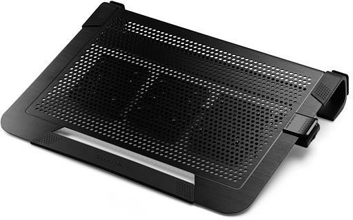Cooler Master Notepal U3 Plus - Notebookvifte - 80 mm - svart (R9-NBC-U3PK-GP)