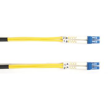 BLACK BOX FIBER PATCH CABLE 3M SM 9  (FOSM-003M-LCLC)