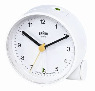 BRAUN BNC 001 Alarm Clock white (66004)
