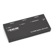 BLACK BOX 1 X 2 HDMI SPLITTER W/ AUDIO