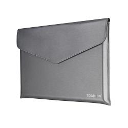 Toshiba Ultrabook Sleeve - Notebookhylster - 13.3" - sølv med hårstreksstruktur - for Dynabook Toshiba Portégé A30, X30, Z30, Z30T; Satellite Z30, Z30t (PX1856E-1NCA)