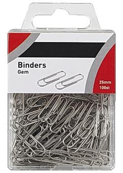 OEM Binders 25mm i plasteske (100) (7397993)