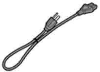 HP Powercord (Black)