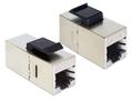 DELOCK Keystone Module RJ45 Female >RJ45 female Cat.6 Compact