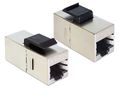 DELOCK Keystone Module RJ45 jack > RJ45 jack Cat.5e compact