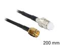 DELOCK Antenna Cable SMA Plug > FME Jack RG-174 200 mm