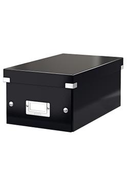 LEITZ Storage Box Click & Store DVD Black (6042-00-95*1)