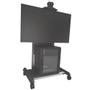 CHIEF MFG XVAUB - Large Fusion mobile height adj. VC floorstand, VESA 200x200-800x400, Max113,4kg, Black