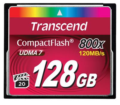 TRANSCEND CF 128GB 60/120 CF800X TRC (TS128GCF800)