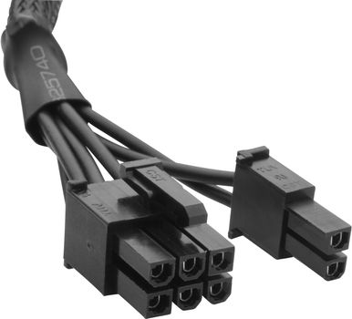 CORSAIR Type 3 Sleeved black PCI-E cable_ compatible with all Corsair type 3 pin out PSU (CP-8920111)