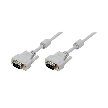LOGILINK VGA Cable 2x STgrey 2x Ferrit  F-FEEDS (CV0034)