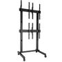 Chief LVM2X2UP | FUSION 2x2 Freestanding Video Wall Portrait Cart | Fixed 2297mm | VESA 100x100-400x800 | Max 45.4kg | Black