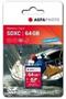 AGFAPHOTO SDXC Card 64GB Class 10 / High Speed / MLC
