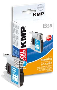 KMP B38 ink cartridge cyan compati F-FEEDS (1524,0003)