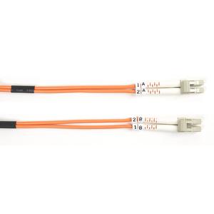 BLACK BOX FIBER PATCH CABLE 5M MM 62.5 LC TO LC Factory Sealed (FO625-005M-LCLC)