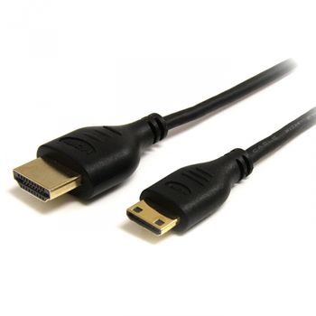 LENOVO StarTech.com - Video/ lydkabel - HDMI - 19-pins mini HDMI (hann) - 19-pin HDMI (hann) - 1.8 m (0B33318)