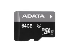 A-DATA Premier microSDXC Memory Card & Adapter, UHS-I - 64 GB