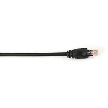 BLACK BOX 3FT CAT5E BLACK MOLDED SNAGLESS PATCH CABLE VALUE LINE (CAT5EPC-003-BK)