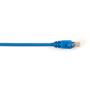 BLACK BOX 1FT CAT5E BLUE MOLDED BOOT STRANDED PATCH CABLE VALUE LINE