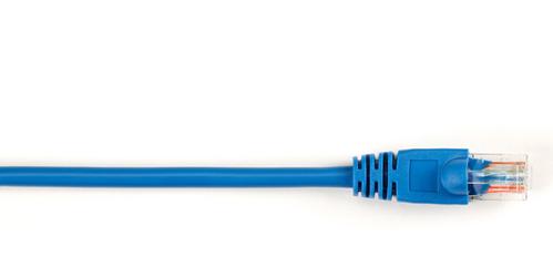 BLACK BOX 2FT CAT5E BLUE MOLDED BOOT STRANDED PATCH CABLE VALUE LINE (CAT5EPC-002-BL)