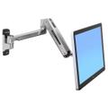 LX HD SIT-STAND WALL MOUNT LCD ARM POLISHED                 IN WALL