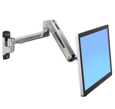 ERGOTRON LX HD SIT-STAND WALL MOUNT LCD ARM POLISHED                 IN WALL (45-383-026)