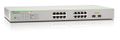 Allied Telesis ALLIED 16port10/ 100/ 1000T POE+ Websmart Switch with 4 unpopulated SFP Slot