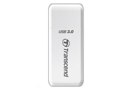 Transcend RDF5 - Kortleser (microSD, SDHC, microSDHC,  SDXC, microSDXC,  SDHC UHS-I, SDXC UHS-I, microSDHC UHS-I, microSDXC UHS-I) - USB 3.0 (TS-RDF5W)