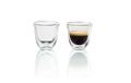 DELONGHI Delo Espresso-Gläser Thermoglas 2er