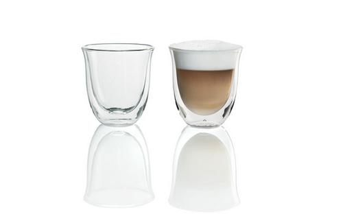 DELONGHI Delo Cappuccino-Gläser Thermoglas 2er (5513214601)