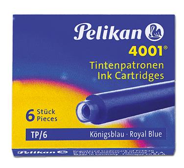 PELIKAN Tinte Pelikan TP/6 Tintenpatronen blau 6 Stück (301176)