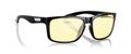 GUNNAR OPTIKS Optiks Intercept Onyx Amber Sort innfatning, Amber BLPF 65, 58mm, blokkerer UV og blått lys