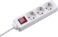 BACHMANN Bach SMART 3xSchuko weiß Strom 1,5m