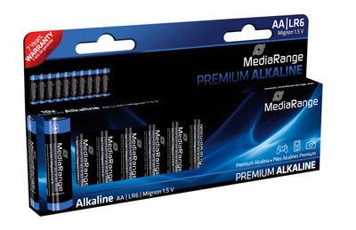 MediaRange Batterie Prem. Blister AA   Alkaline/ LR06   10S (MRBAT 105)