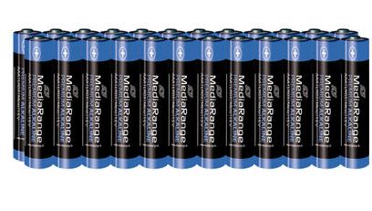 MediaRange Batterie Prem. Shrink AAA Alkaline/ LR03 24 (MRBAT 103)