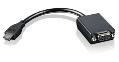 LENOVO ThinkPad mini-HDMI to VGA adapter (4X90F33442)